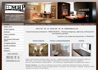 Мир откосов. Ремонт квартир от А до Я