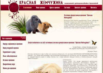 Питомник кроликов «Красная жемчужина»