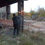 Демонтаж б/у трубопроводов и металлоконструкций.