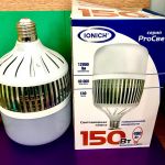 Лампа светодиодная led 150w 6500к, e40, 12800лм, ionich