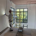 Механизированная шпаклёвка и безвоздушная покраска