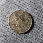Монета рубль 1850 год. серебряные медали российских императоров