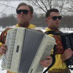 Русский тенор сергей брянский и дуэт баянистов на праздник.