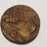 Серебряная медаль фридрих август. гончаров. давыдов.