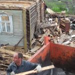 Снос домов вывоз мусора