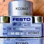 Пневмоцилиндр festo dn-40-200-ppv, dc-50-500