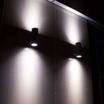 Настенные led светильники уличные для подсветки стен и колонн