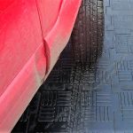 Резиновый паркет напольное покрытие для гаража, склада, цеха