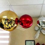 Большие шары, новогодние игрушки, ,мега шары , доставка