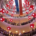 Новогоднее оформления торгового центра