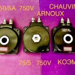 Трансформатор тока 150/5, 75/5 chauvin arnoux